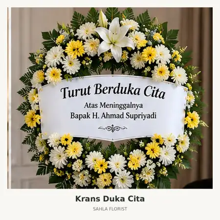 Krans Bunga Duka Buduran